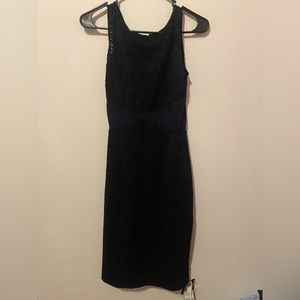 black and blue formal dress size 4 womens